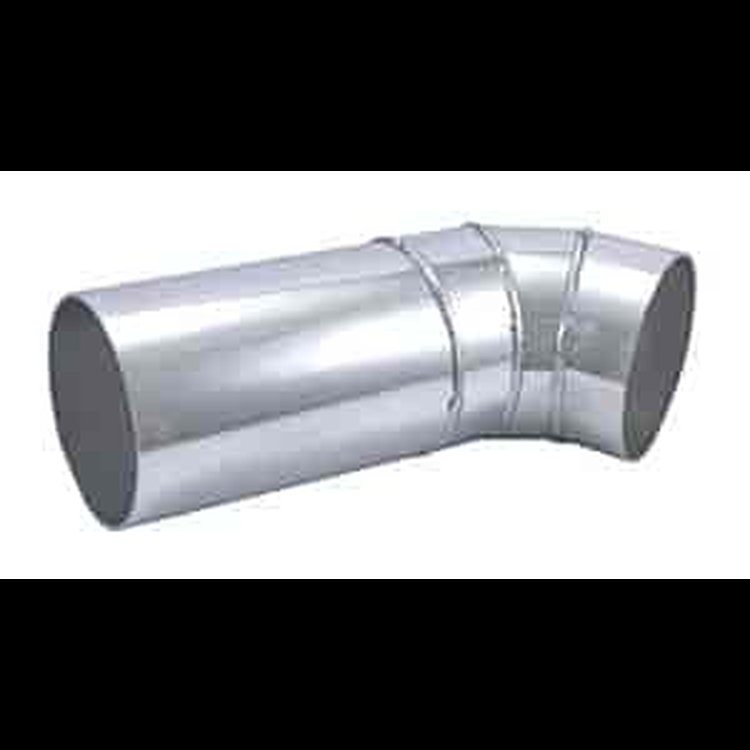 60 o Elbow Intake Tube 4" diameter