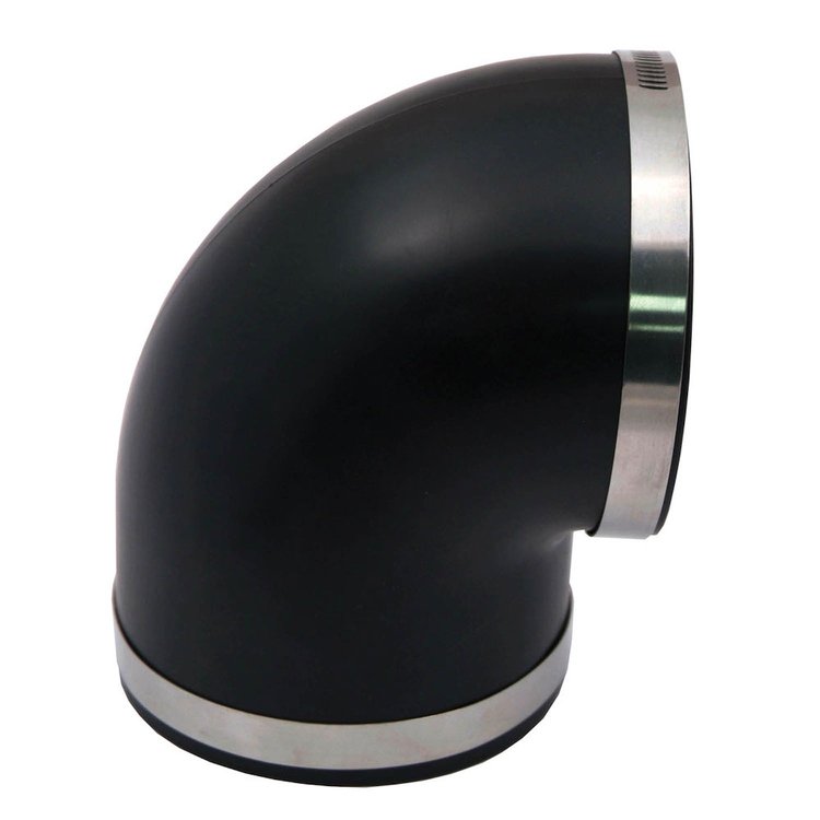 Air Duct 90 o Elbow Coupler 4" diameter