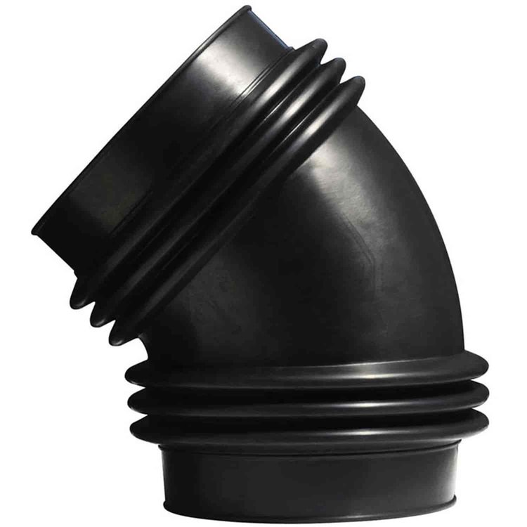 Air Duct 45 o Double Flex Coupler 4" diameter