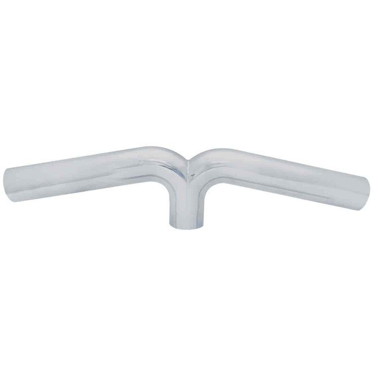 Aluminum Y-Pipe 4" diameter tubing