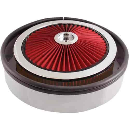Cowl Hood Air Cleaner 14" x 3"