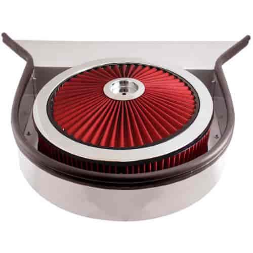 Tray-Style Cowl Hood Air Cleaner 14" x 3"