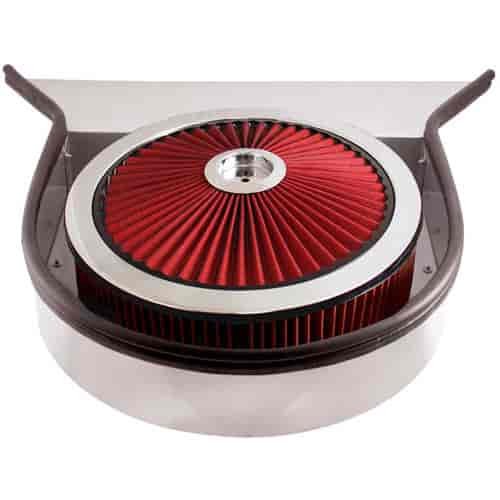 Tray-Style Cowl Hood Air Cleaner 14" x 4"
