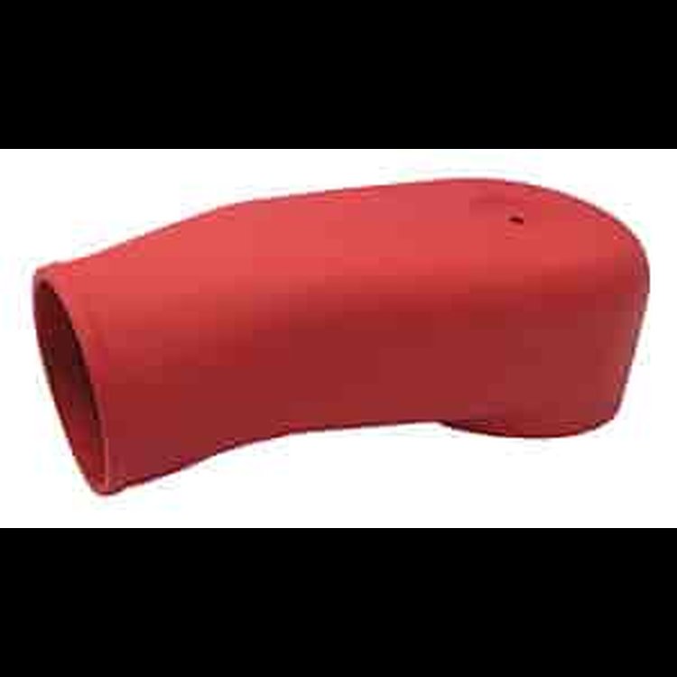 Single Plenum Powder Coated Red Crinkle Finish