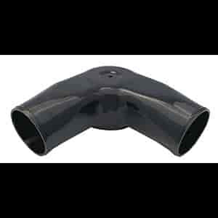 Dual Plenum Powder Coated Black Inlets 4"
