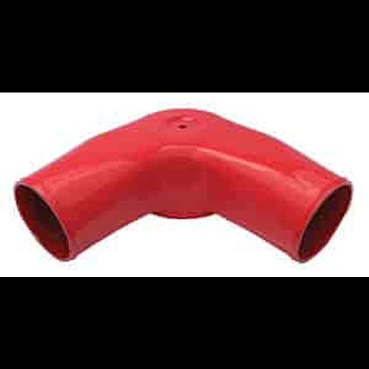 Dual Plenum Powder Coated Red Inlets 4" Tall 3.5" CFM Rating 1375