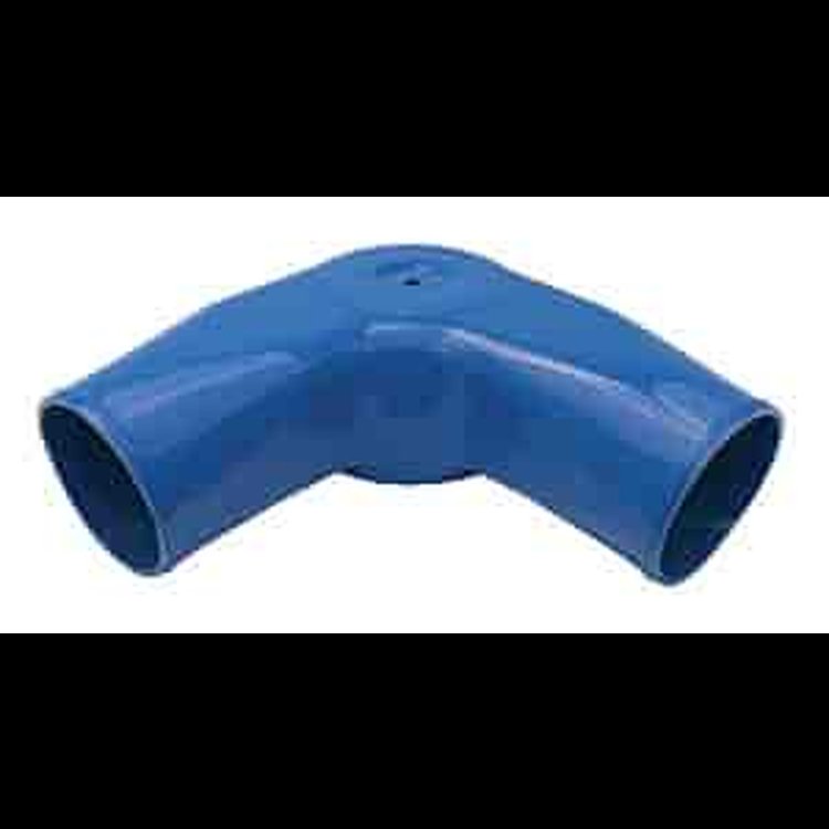 Dual Plenum Powder Coated Blue Inlets 4"