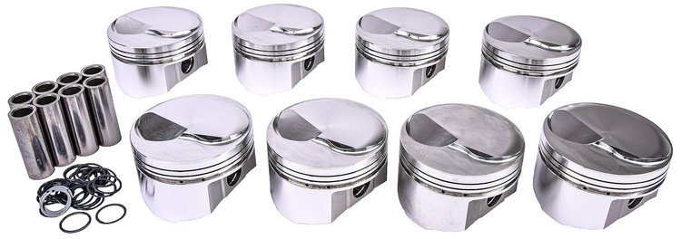 454 BBC 10:1 Dome Piston Bore Size: 4.470" Dome Volume: 17cc
