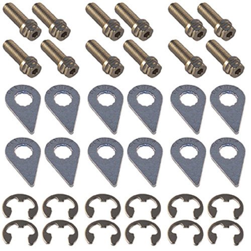 Locking Header Bolts BB-Mopar/Pontiac (12) 3/8-16 x 1"