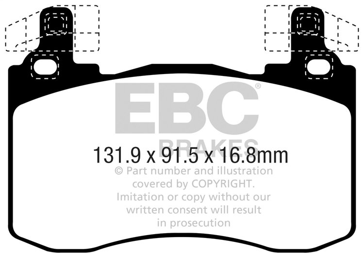 DISC BRAKE PAD SET