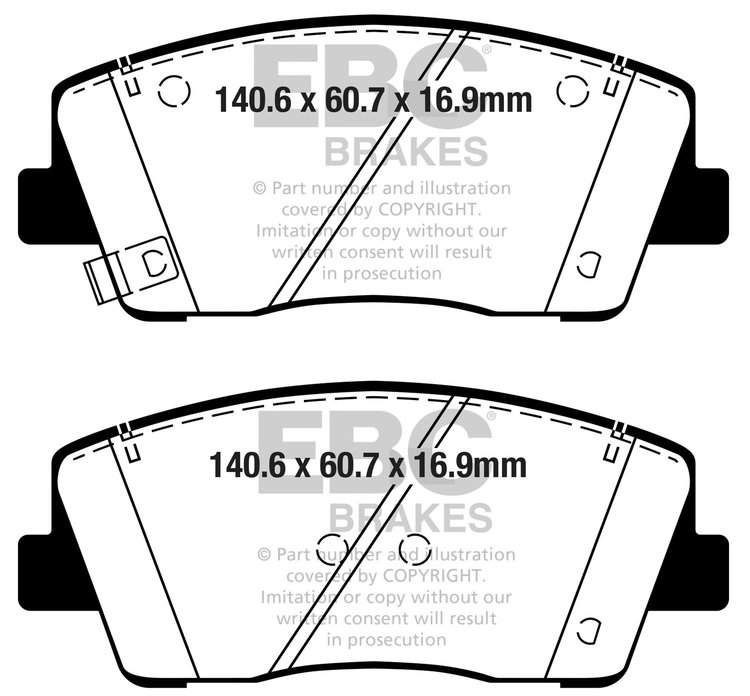 DISC BRAKE PAD SET