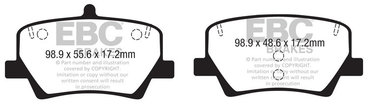 Greenstuff 2K Brake Pads