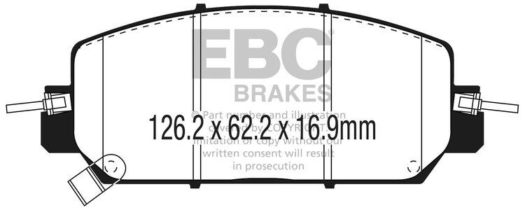 DISC BRAKE PAD SET