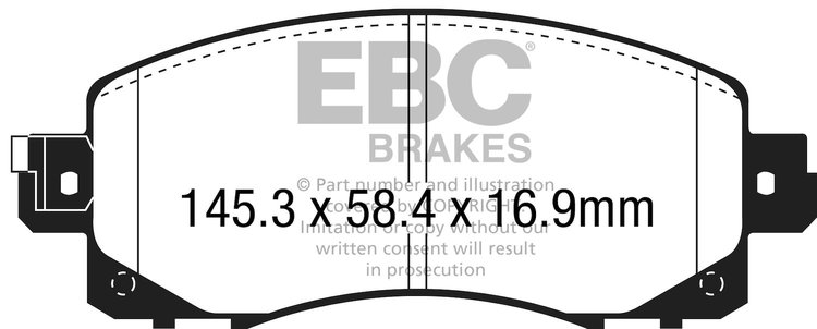 DISC BRAKE PAD SET