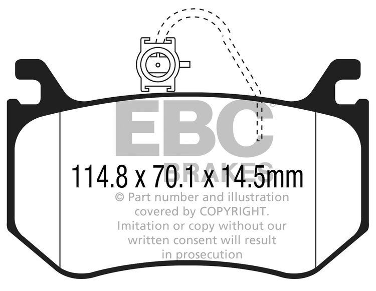 DISC BRAKE PAD SET