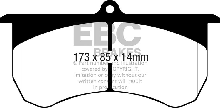 DISC BRAKE PAD SET