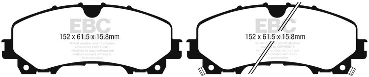 DISC BRAKE PAD SET