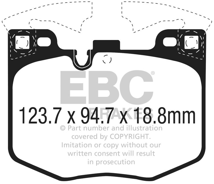 DISC BRAKE PAD SET