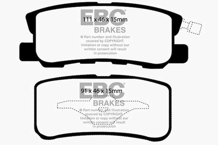 DISC BRAKE PAD SET