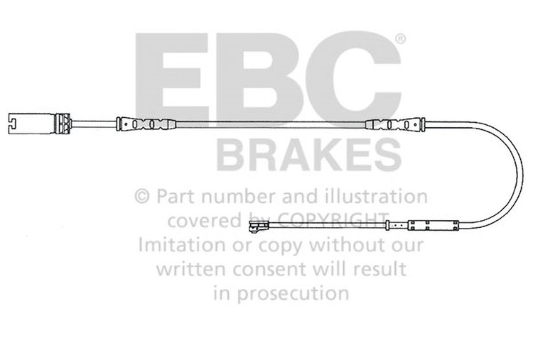 Disc Brake Pad Wear Sensor