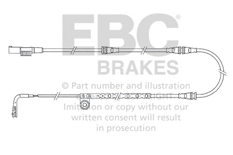 Disc Brake Pad Wear Sensor