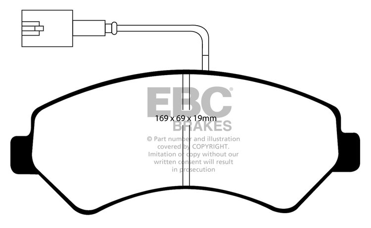 DISC BRAKE PAD SET