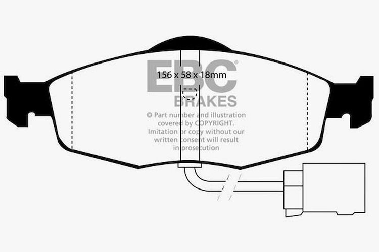 DISC BRAKE PAD SET
