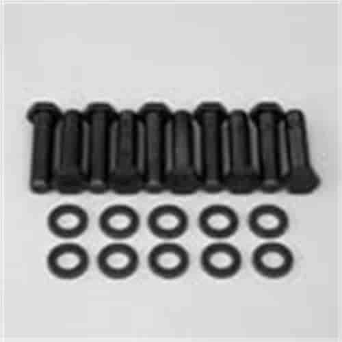 Chrome moly 5/8 x 18 stud kit with 1.875 shank .250 washer