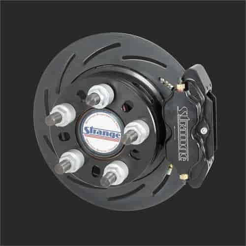 Rear brake kit /Late Big Ford /2 pc rotor /soft pads