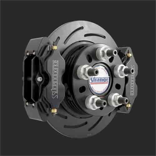 Dual brake kit /Late Big Ford /2 pc rotor /hard pads