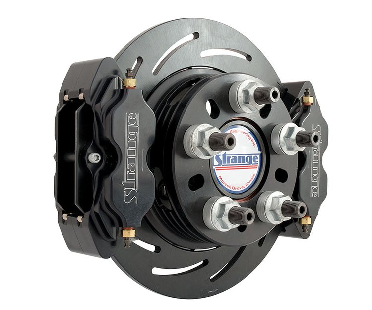 Dual brake kit /H1138 ends /2 pc rotor /hard pads