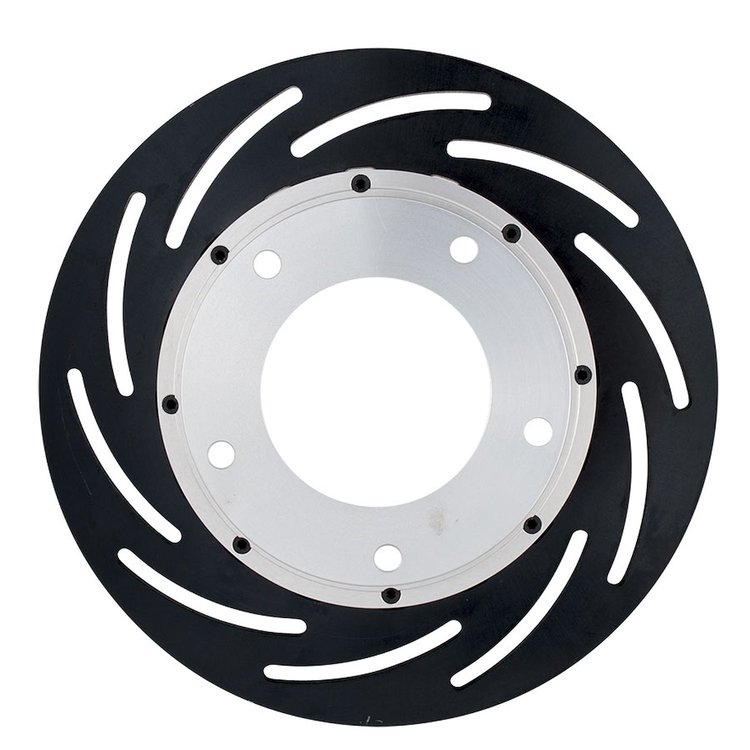 2 pc L/W slotted 10 rotor assembly / LH / 1 offset