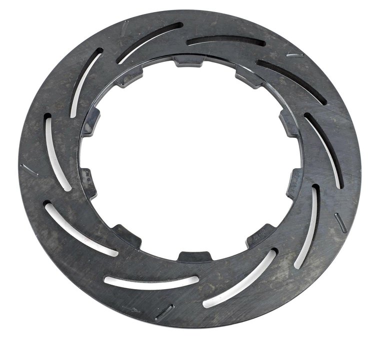 Slotted Steel Brake Rotor [No Hat]