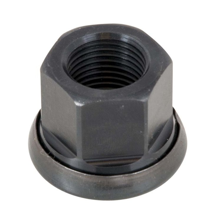 Alum. lug nut 11/16 x 18