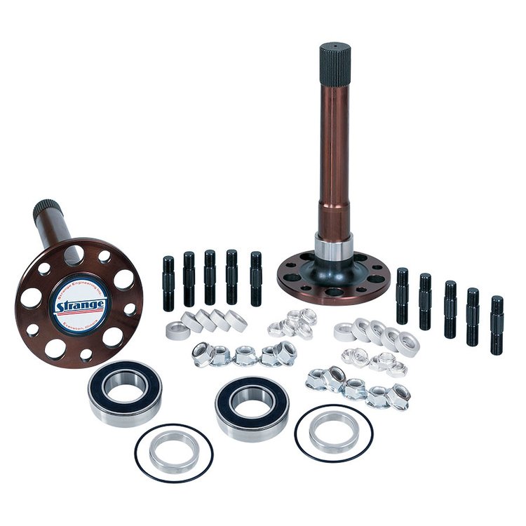 Pro Race 40 spline solid axles 3.350-in A1024 brgs. and 5/8-in stud kit