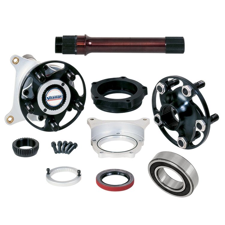 2 Pc. Pro Stock axle kit- fits L5500SBB hsg ends / Strange brake kit