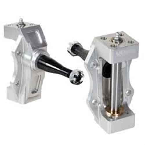Strange aluminum adj height Funny Car spindles .