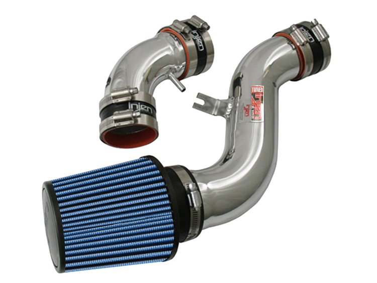 Polished IS Short Ram Cold Air Intake System, 2003-2004 Hyundai Tiburon V6-2.7L