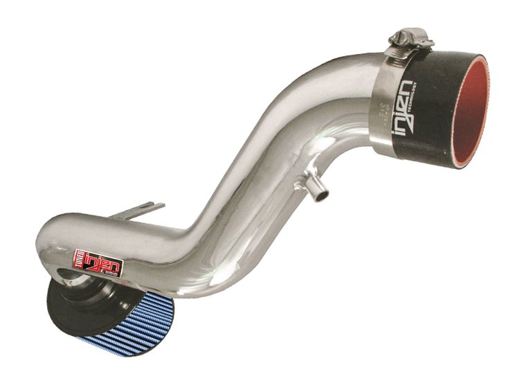 Polished IS Short Ram Cold Air Intake System, 1988-1991 Honda Civic EX/Si 1.6L, 1988-1991 Honda CRX Si 1.6L