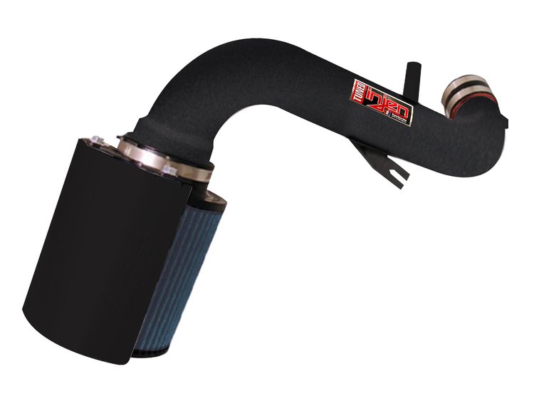 Wrinkle Black PF Cold Air Intake System, 2005-2010 Dodge Dakota 4.7L, 2006-2010 Mitsubishi Raider 4.7L