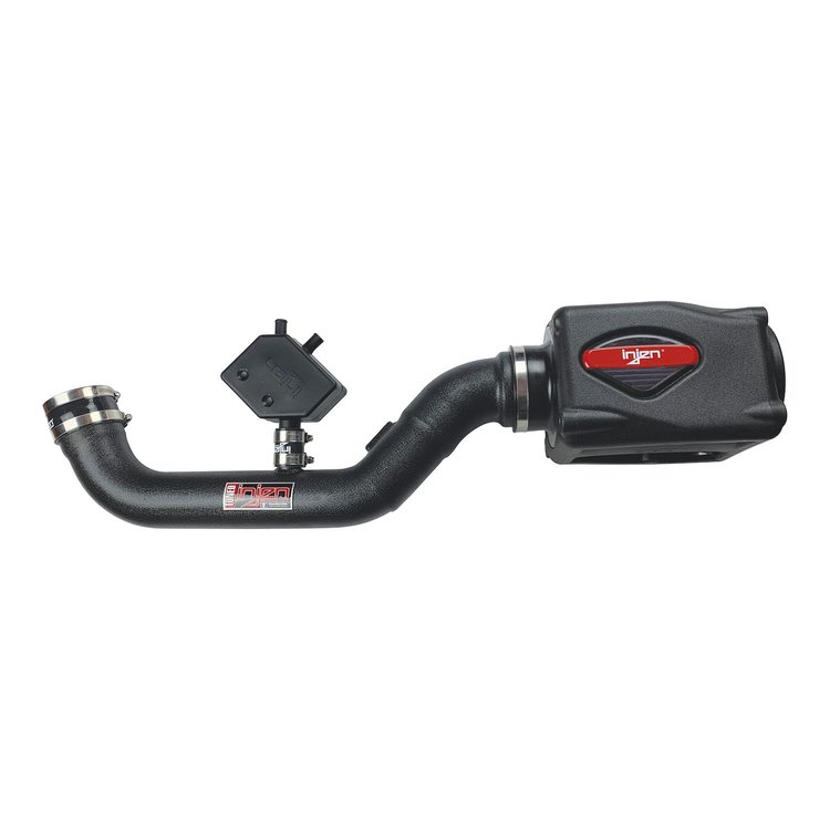 Wrinkle Black PF Cold Air Intake System w/Rotomolded Filter Housing 2005-19 Nissan Frontier 4.0L, 2005-12 Nissan Pathfinder 4.0L