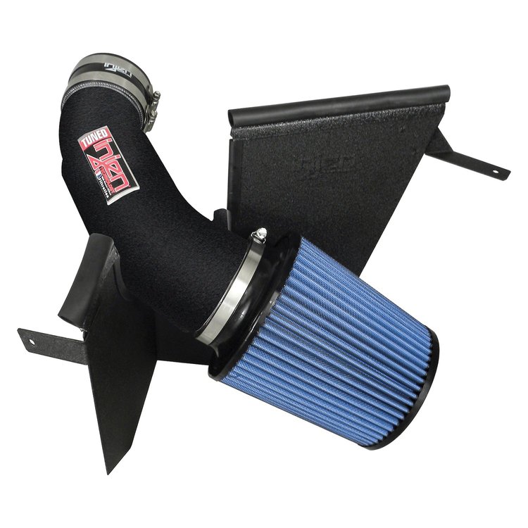 Wrinkle Black PF Cold Air Intake System, 2012-2019 Jeep Grand Cherokee 6.4L, 2018-2019 Dodge Durango 6.4L