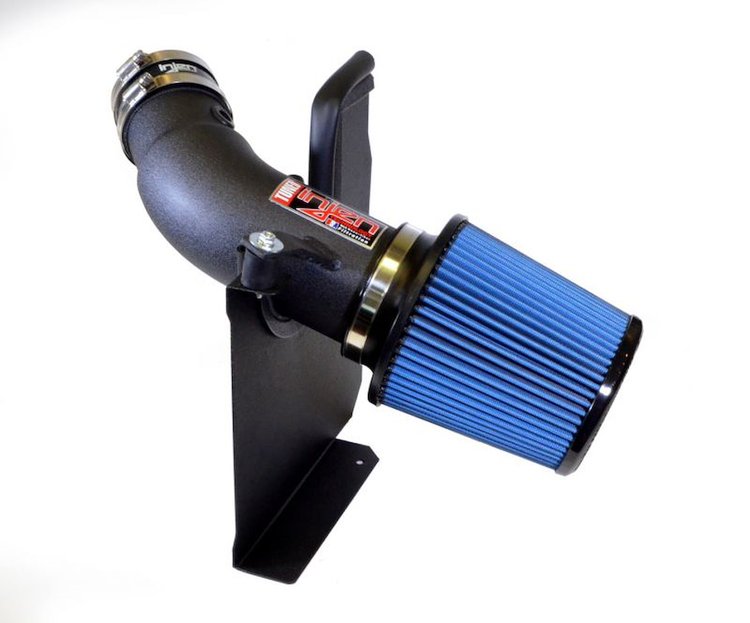 Wrinkle Black PF Cold Air Intake System, 2012-2015 Chrysler 300 SRT8 6.4L, 2011-2020 Dodge Challenger/Charger 6.4L