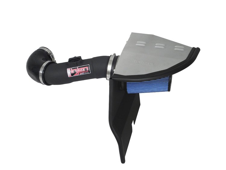 Wrinkle Black PF Cold Air Intake System, 2012-2014 Chevrolet Camaro 3.6L