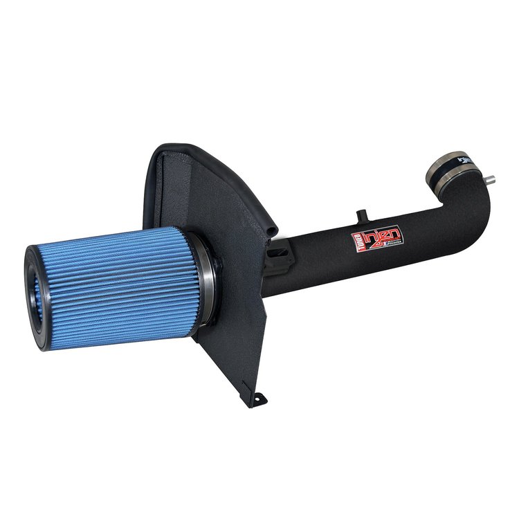 Wrinkle Black PF Cold Air Intake System, 2014-2019 GM Truck V8-5.3L/6.2L, 2015-2020 GM SUV V8-5.3L/6.2L
