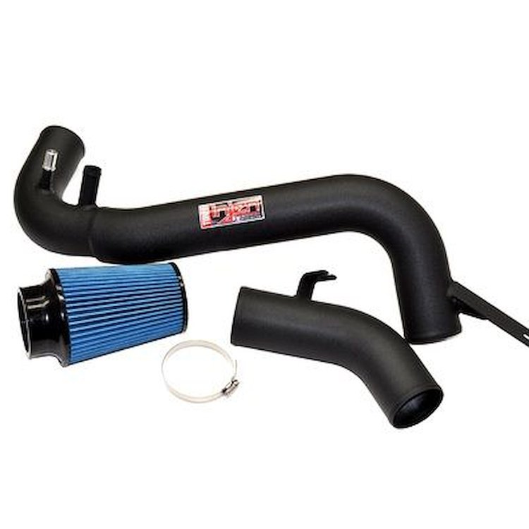 Wrinkle Black PF Cold Air Intake System, 2015-2016 Ford Mustang 2.3L Turbo