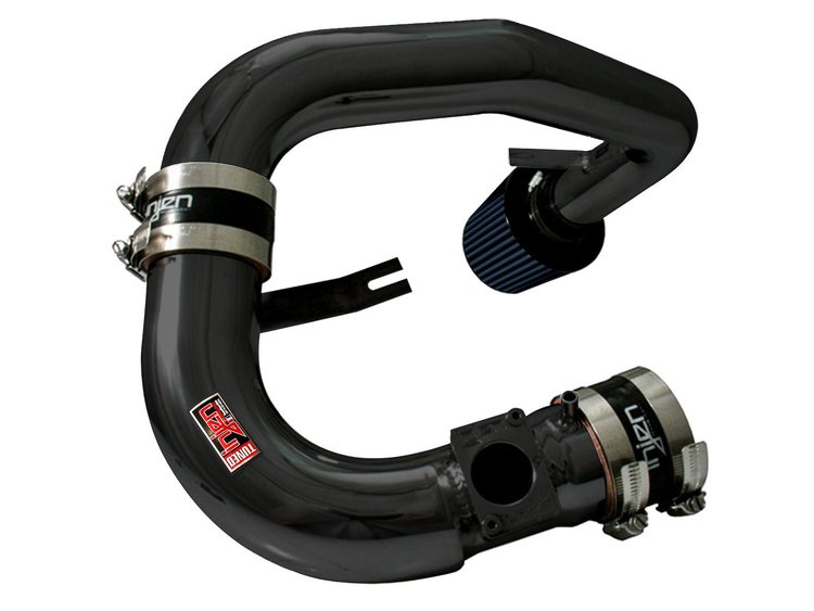 Black RD Cold Air Intake System, 2004-2006 Mitsubishi Lancer Ralliart L4-2.4L
