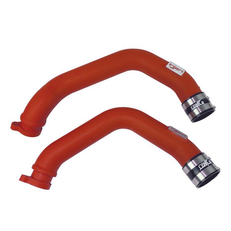Wrinke Red SES Intercooler Pipes, 2015-18 BMW M3 3.0L, 2015-20 BMW M4 3.0L, 2019-20 BMW M2 COMPETITION 3.0L