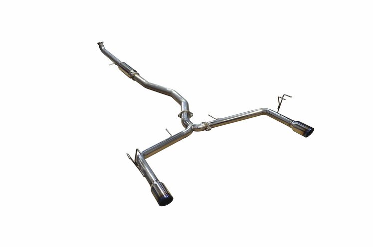 Performance Exhaust System, 2016-2020 Honda Civic 1.5L Turbo; Sedan models only