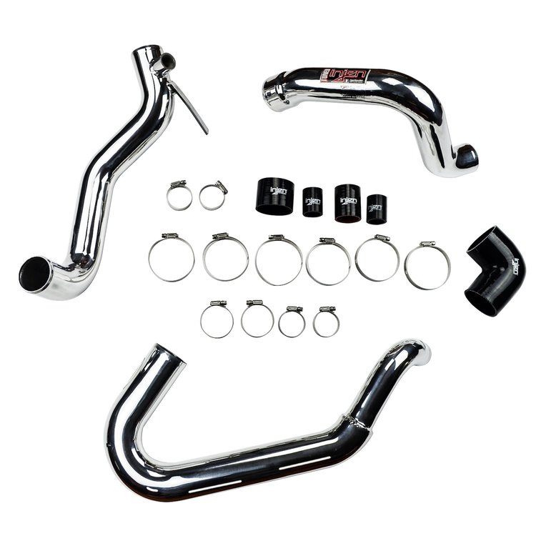 Polished SES Intercooler Pipes, 2003-2007 Mitsubishi LancerEvolution 2.0L Turbo